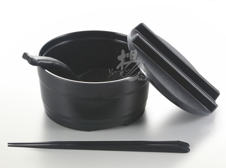 泡麵碗飯盒方便麵碗創意大號帶蓋套裝泡麵杯仿瓷密胺日式餐具 (多款多尺寸)