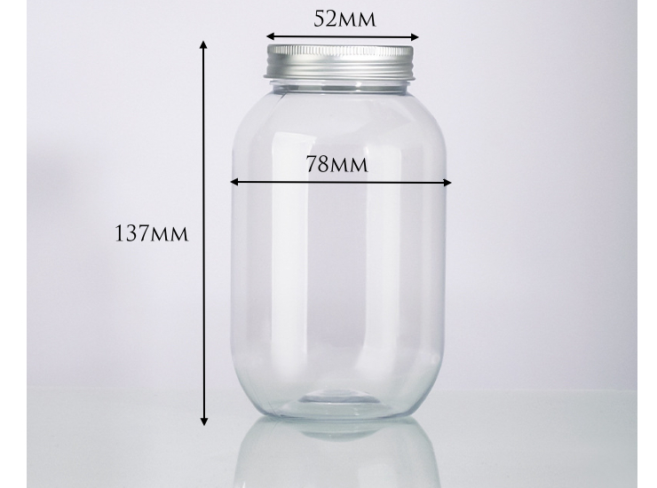 (即取500mlPET圓形塑料瓶子現貨) 一次性奶茶杯帶蓋食品塑料瓶寬口果汁飲料瓶