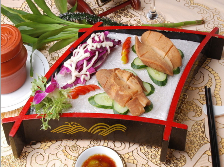 Japanese Sushi Bar Sashimi Sushi Bowl Cuisine Plate Fish Barrel Sushi Plate Abs Melamine Japanese Tableware (Multiple Sizes)