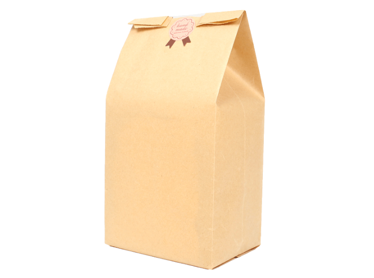 (箱/1000個) 牛皮紙袋方底食品開窗紙袋 烘焙面包裝袋 肯德基打包袋袋 (包運送上門)