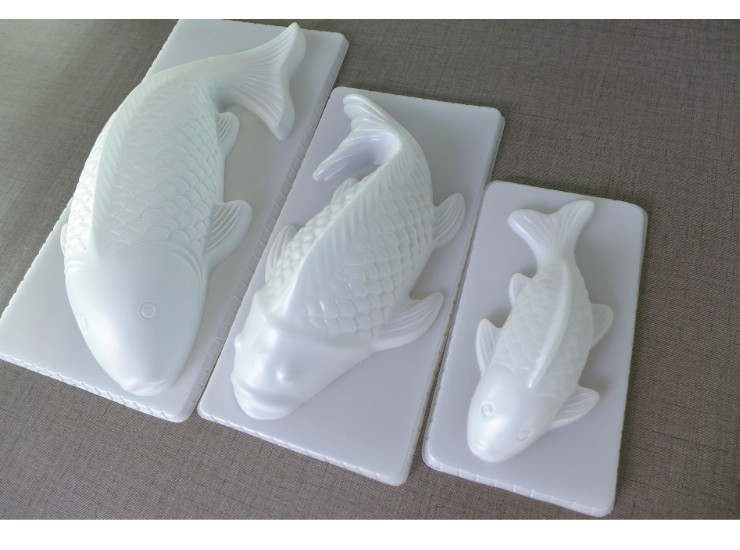 Large And Small Fish Rice Cakes / Chocolate Mold / Pp Jelly Mold / Plastic Mold Fish Cake Mold Baking Mold