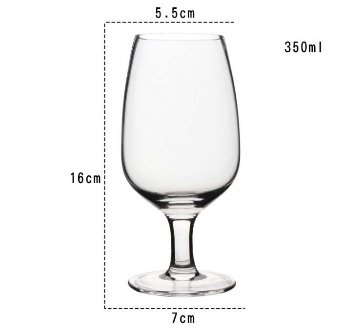 Lead-Free Crystal Goblet Wine Glass Wine Glass Multifunctional Juice Drink Glass Glass Water Glass