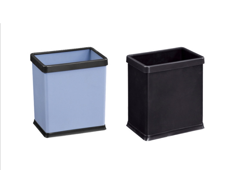 無蓋客廳加厚桶塑料時尚創意衛生間廚房垃圾桶歐式辦公筒