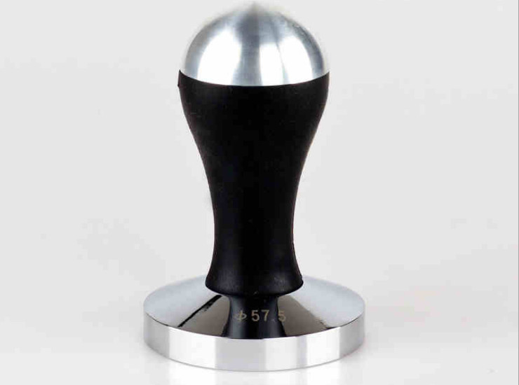 磨砂柄压粉锤咖啡压粉器 不锈钢压粉锤57.5mm 咖啡机粉锤