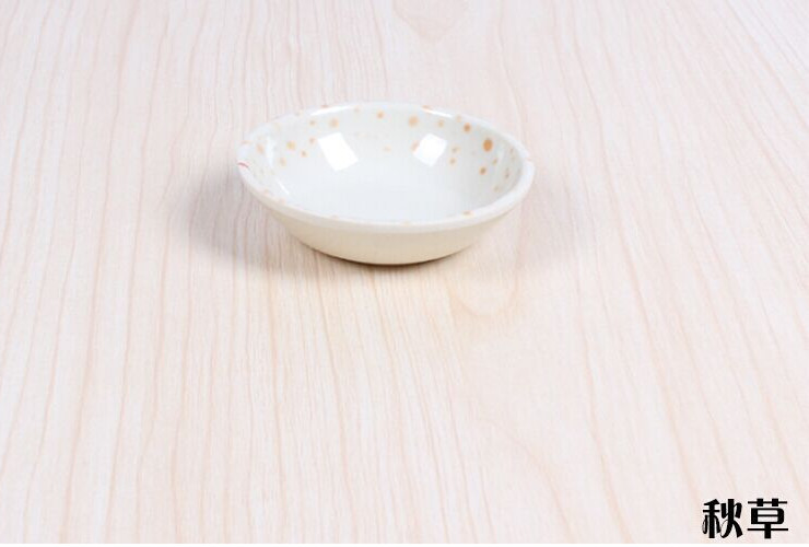 Melamine Round Color Dish Color Small Dish Plastic Seasoning Dish Imitation Porcelain Dish Hot Pot Tableware Oil Dish Soy Sauce Dish Wholesale