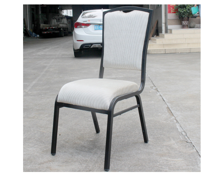 Metal Hotel Dining Chair Banquet Chair Restaurant Meeting Hotel Outdoor Training 25 Tube Flat Chair (Delivery & Installation Fee To Be Quoted Separately)