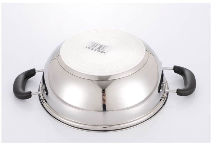 Non-Magnetic Stainless Steel Hot Pot Double Bottom Non-Stick Hot Pot Induction Cooker Special Pot