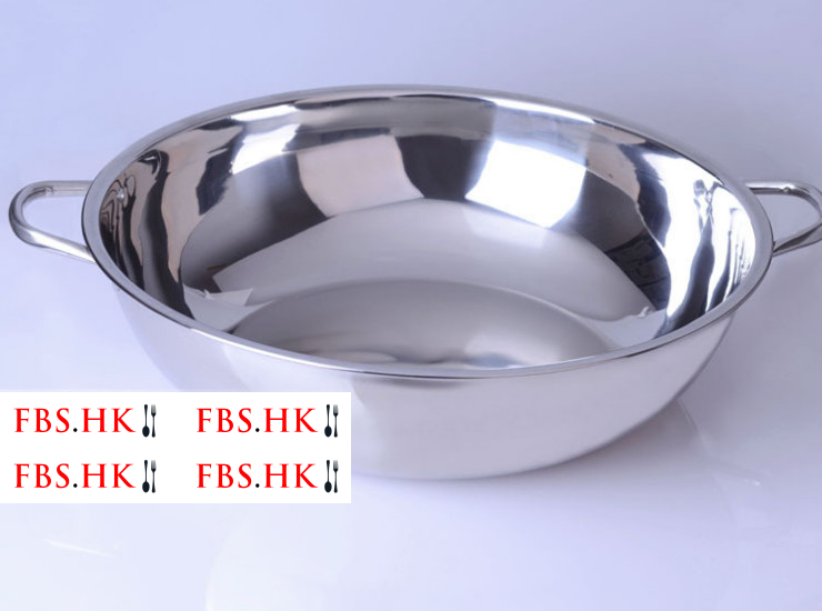 Non-Magnetic Stainless Steel Hot Pot Shabu Hot Pot Two Flavor Hot Pot Clear Soup Pot Induction Cooker
