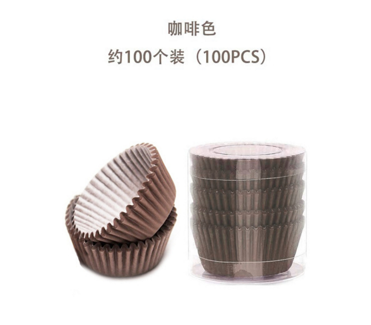 (箱/200/盒/20000个) PVC筒装烘焙用具蛋糕纸杯防油巧克力糯米?纸托雪媚娘纸托 (包运送上门)