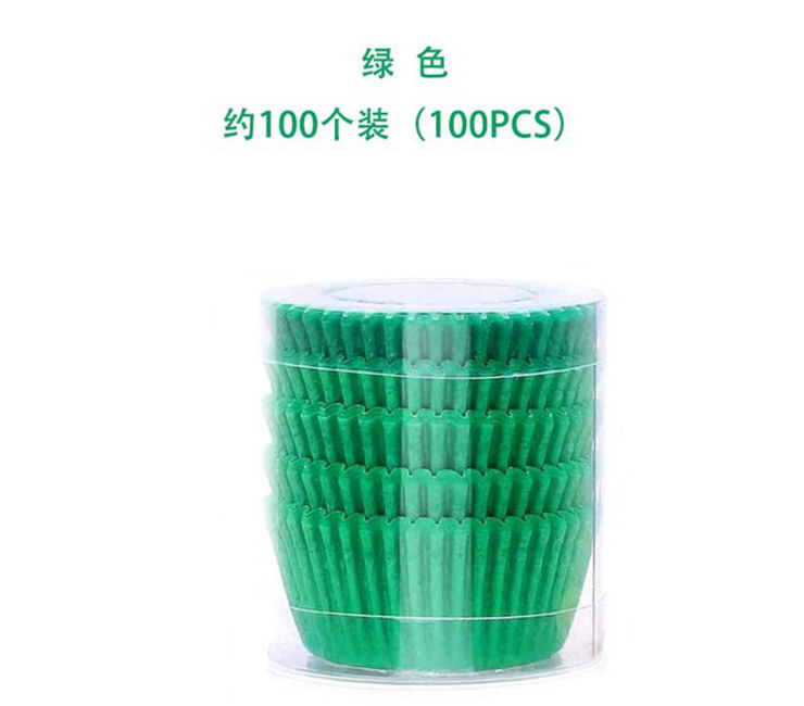 (箱/200/盒/20000個) PVC筒裝烘焙用具蛋糕紙杯防油巧克力糯米?紙托雪媚娘紙托 (包運送上門)