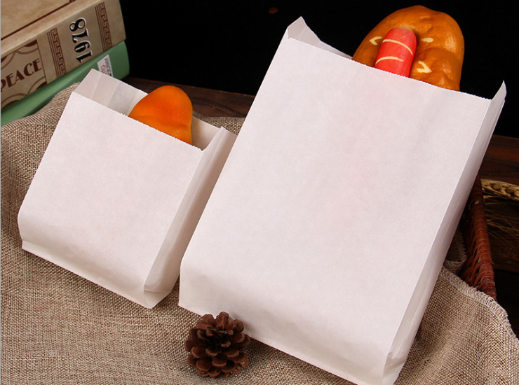 (即取一次性外賣餐具現貨) (箱/500個) 小吃紙袋 防油紙袋 手抓餅紙袋 雞排袋
