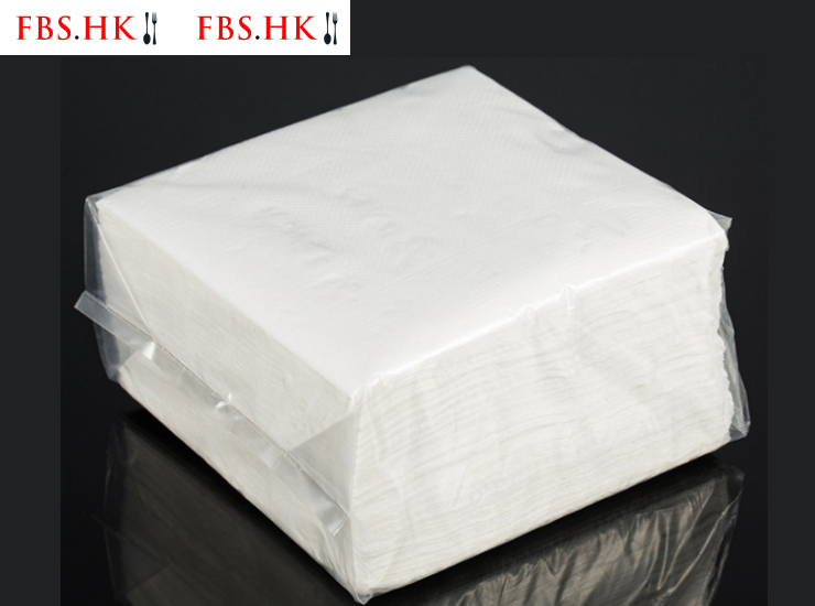 (Ready One-time Disposables Take-away Tableware) (Box/50 Pack x 100 sheet/5000 sheet) Disposable Towel Paper 23*23 Double Layer White Napkin High Quality Facial Tissue