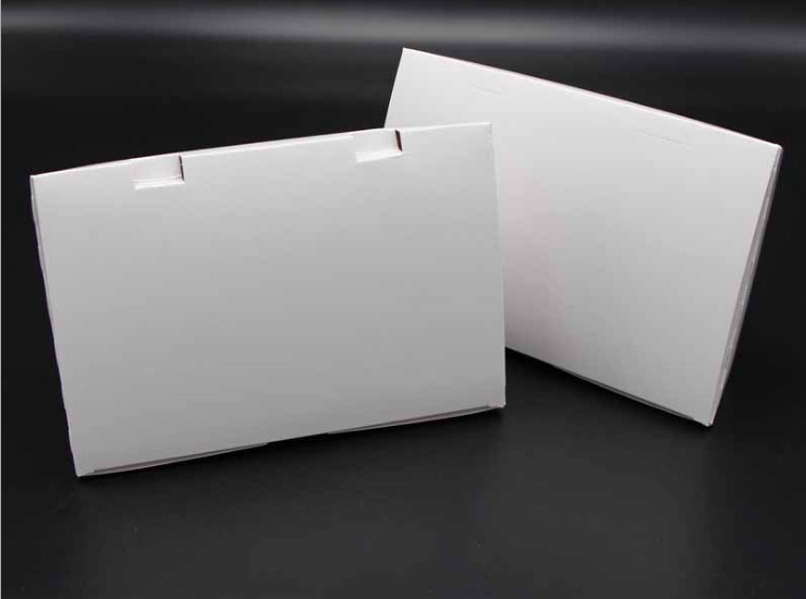 (即取一次性環保降解餐具現貨) (箱) 一次性紙餐盒定制外賣打包盒快餐紙盒便當盒環保可降解白卡紙盒