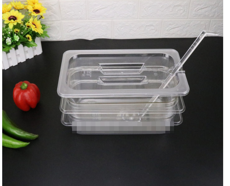 Rectangular Pc Transparent Serving Bowl Plastic Serving Bowl Acrylic Food Bowl And Fruit Box Vegetable Picking Bowl