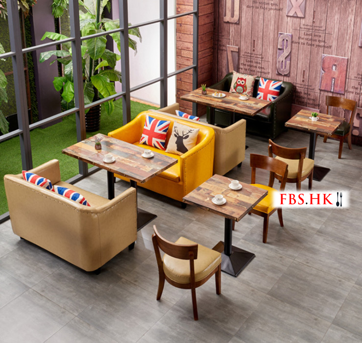 餐廳 咖啡廳沙發茶餐廳沙發桌椅組合奶茶店甜品店靠牆卡座麵包店沙發 (運費另報)