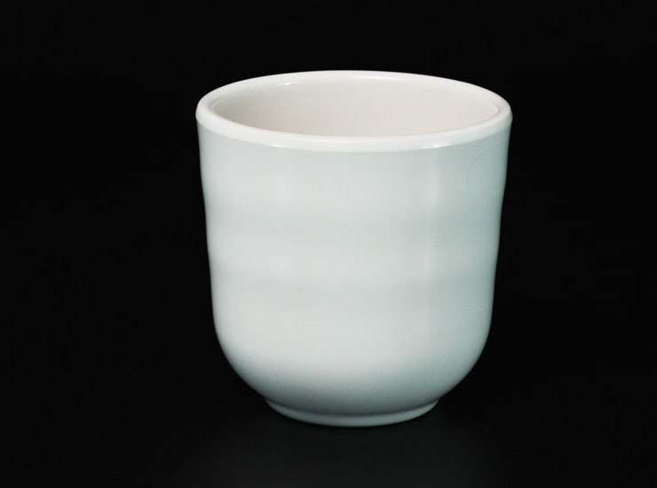 螺紋杯廠家直銷批發A5密胺美耐皿簡約風格各種場合仿陶瓷耐高溫