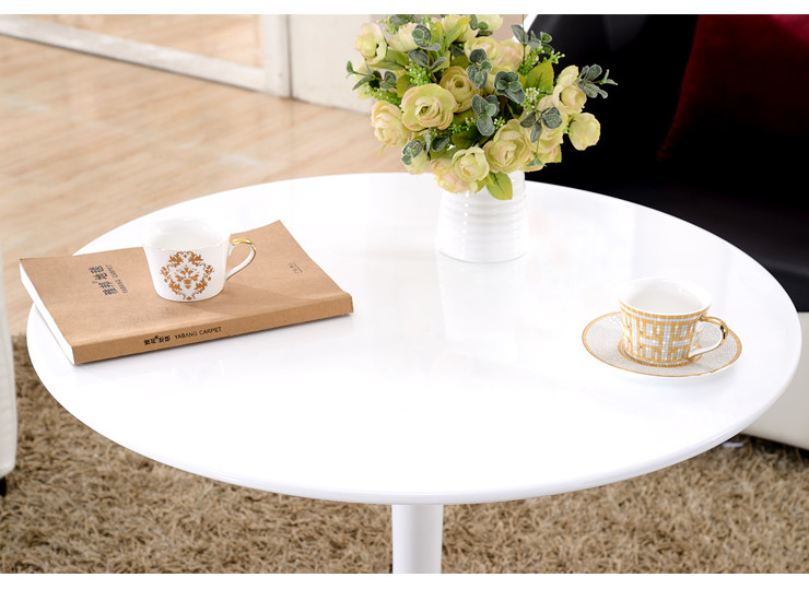 简约现代圆形桌时尚个性茶台休闲创意客厅商务组合圆桌 (运费及安装费另报)