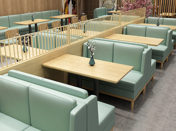 Simple Milk Tea Shop Tables Chairs Combination Restaurant Dining Bar Water Bar Clean Bar Wall Sofa (Delivery & Installation Fee To Be Quoted Separately)