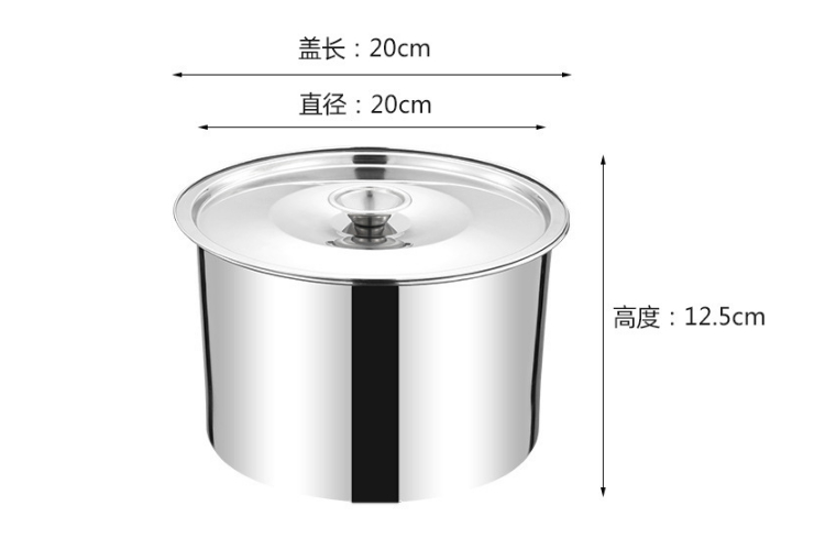 Stainless Steel Commercial Small Pot Skewers Small Hot Pot Single Alcohol Pot Shabu-Shabu Spicy Pot