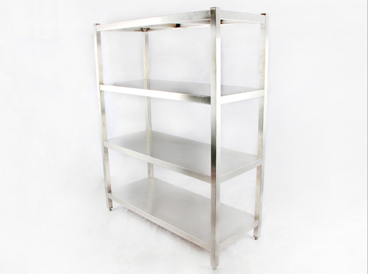 Stainless Steel Kitchen Racks Wholesale Custom Floor-To-Ceiling Multi-Layer Storage Rack Storage Rack Shelves (Shipping & Installation to be Quoted Separately)