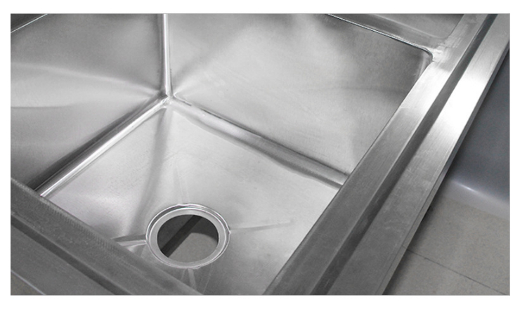 不銹鋼水槽 雙槽方管腳拆裝 廚房水槽 洗菜池 (運費及安裝費另報)
