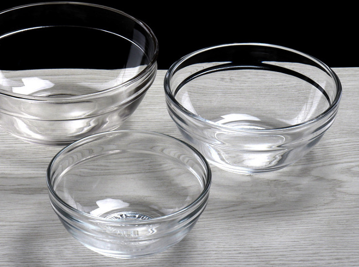 透明玻璃沙拉碗酒店洗手茶水盅面膜布丁甜品碗小號面膜碗批發特價