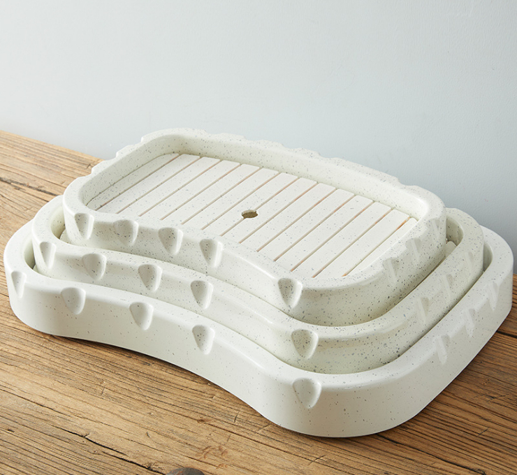 腰形可疊層帶內板壽司桶日料餐廳食物盛器器皿 可拆卸