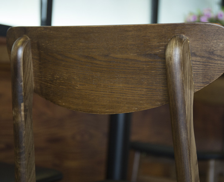 西餐廳奶茶店咖啡桌椅休閒椅咖啡廳桌椅組合實木餐椅酒吧桌椅 (運費另報)