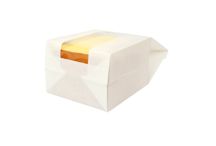 (箱/500個) 開窗淋膜 麵包吐司袋定制包裝袋食品白牛皮紙袋 烘培土司袋 (包運送上門) - 關閉視窗 >> 可點按圖像